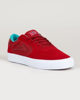 LAKAI ATLANTIC chocolate red/blue/white