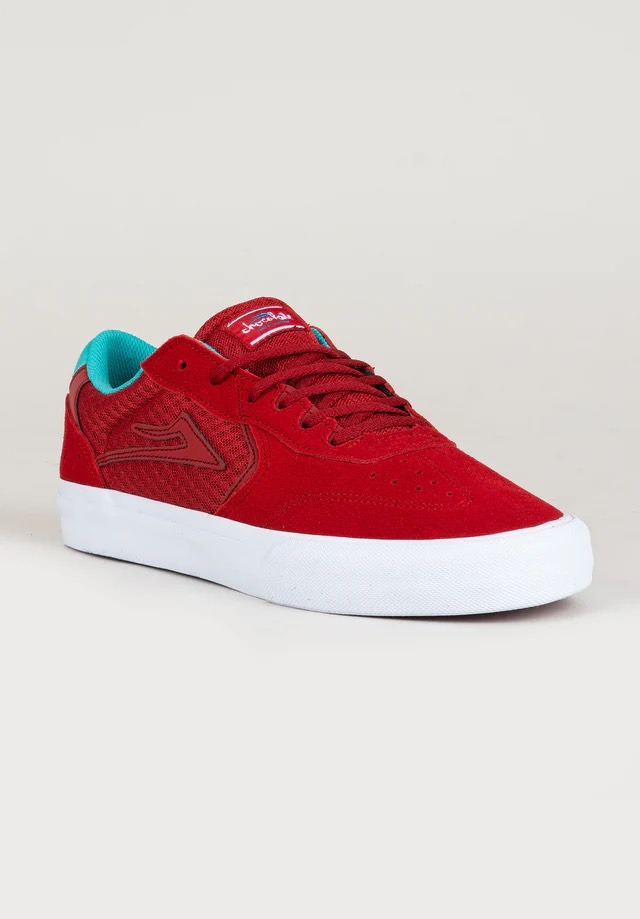 LAKAI ATLANTIC chocolate red/blue/white 2 IMG 0801