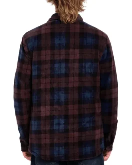 VOLCOM Bowered Fleece Merlot