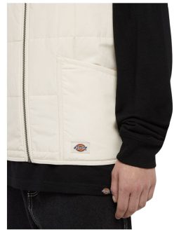 DICKIES Gardiner Liner Vest White